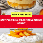 Peaches and Cream Trifle Recipe
