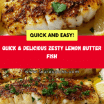 zesty lemon butter fish fillet Recipe