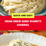 Baked Cream Cheese Spaghetti Recipe