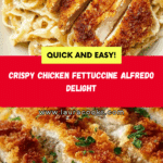 crispy chicken fettuccine alfredo Recipe