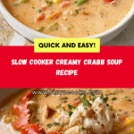 SLOW COOKER CREAMY CRAB SOUP Recipe