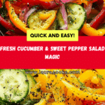cucumber sweet pepper salad Recipe