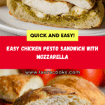 Chicken Pesto Sandwich Recipe