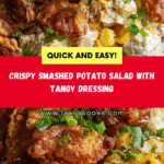 Crispy Smashed Potato Salad Recipe
