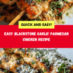 blackstone garlic parmesan chicken Recipe