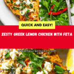 Greek Chicken with Lemon and Feta Recipe