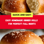 Homemade Dinner Rolls Recipe