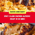 Blackened Cajun Chicken Alfredo Recipe
