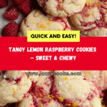 Lemon Raspberry Cookies Recipe