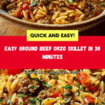 GROUND BEEF ORZO Recipe