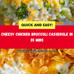 Cheesy Chicken Broccoli and Rice Casserole Recipe