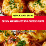MASHED POTATO CHEESE PUFFS Recipe