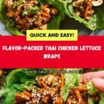 Thai Chicken Lettuce Wraps Recipe