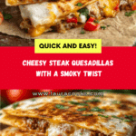 Steak & Cheese Quesadillas Recipe