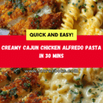 creamy cajun chicken twisted pasta with mozzarella alfredo Recipe