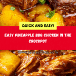 Crockpot Pineapple BBQ Chicken Recipe