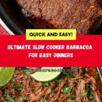 Slow Cooker Barbacoa Recipe