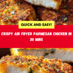Air Fryer Parmesan Crusted Chicken Recipe
