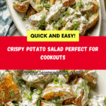 Crispy Potato Salad Recipe
