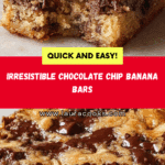 Chocolate Chip Banana Bars Recipe