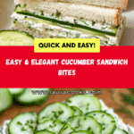 Cucumber Sandwiches Recipe