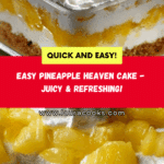 The Best Juicy Pineapple Heaven Cake Recipe