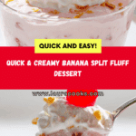 Banana Split Fluff Recipe