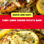 Chicken Piccata with Lemon Sauce Recipe