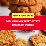 Cinnamon Sweet Potato Breakfast Cookies Recipe