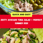 Summertime Avocado Tuna Salad Recipe
