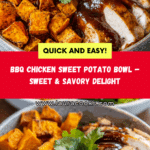 BBQ Chicken Sweet Potato Bowl Recipe