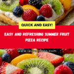 Fruit Pizza Recipe