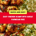 For the Chicken Scampi: Recipe