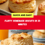 Quick and easy fluffy and delicious homemade biscuits Recipe