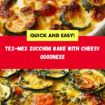 Place the baking dish in the preheated oven and bake for 25-30 minutes, or until the zucchini is tender and the cheese is bubbly and golden Recipe