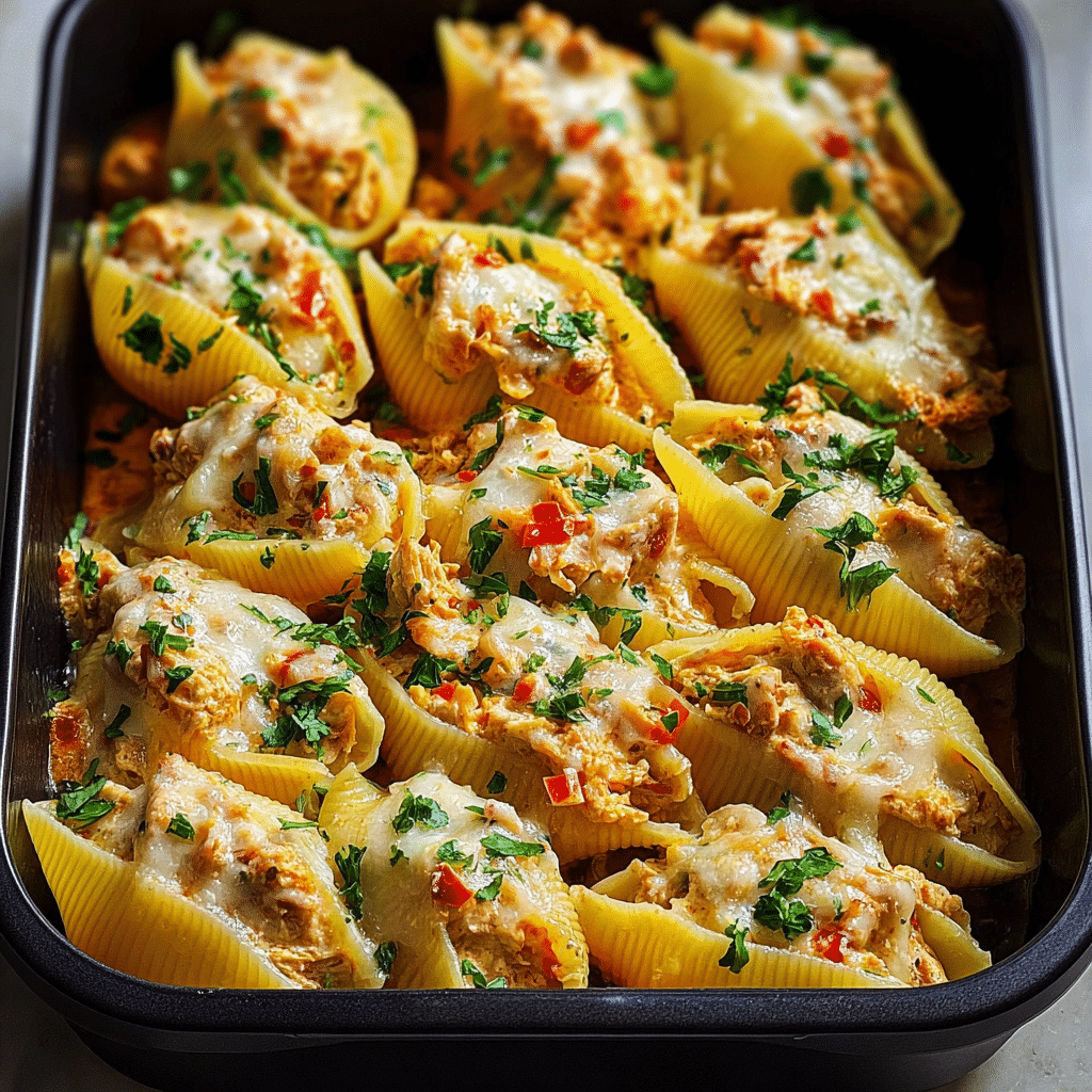 Creamy Cajun Chicken Shells (Print Version) Recipe - Recipe Image