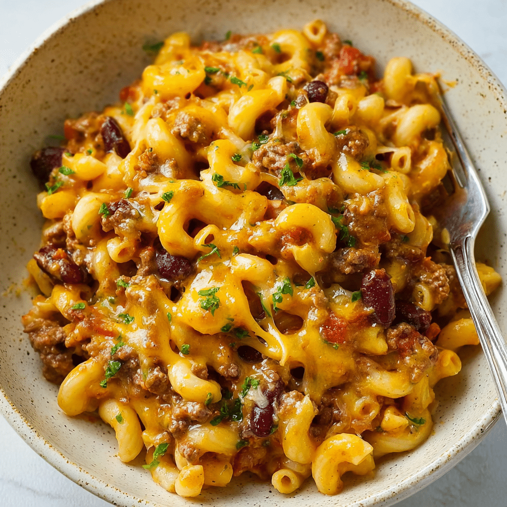 The Best Chili Mac Recipe - Recipe Image