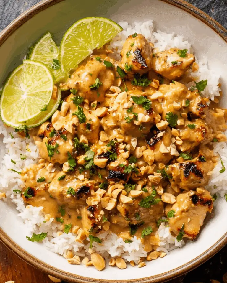 Thai Peanut Chicken Recipe