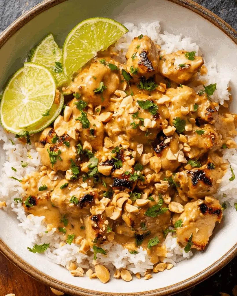 Thai Peanut Chicken Recipe