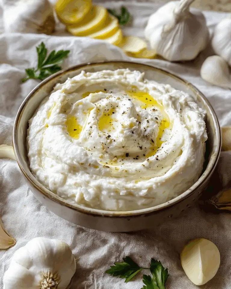 Lebanese Garlic Sauce Recipe