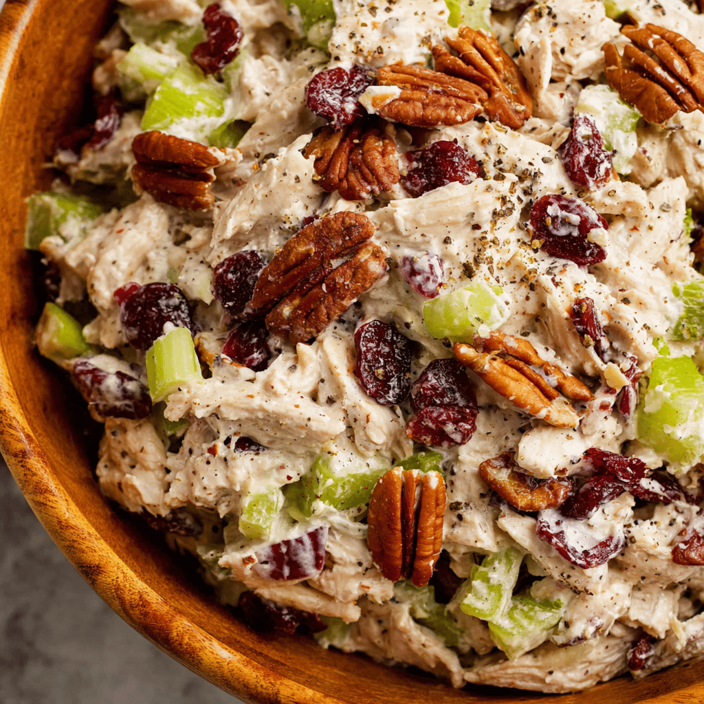 Cranberry Chicken Salad Recipe - Recipe Image