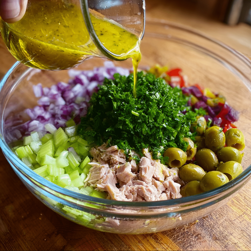 Summertime Avocado Tuna Salad Recipe - Recipe Image