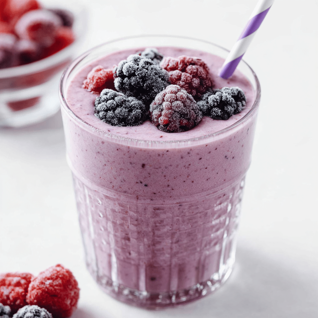 Healthy High Protein Smoothie (46 Grams Per Serving) Recipe - Recipe Image