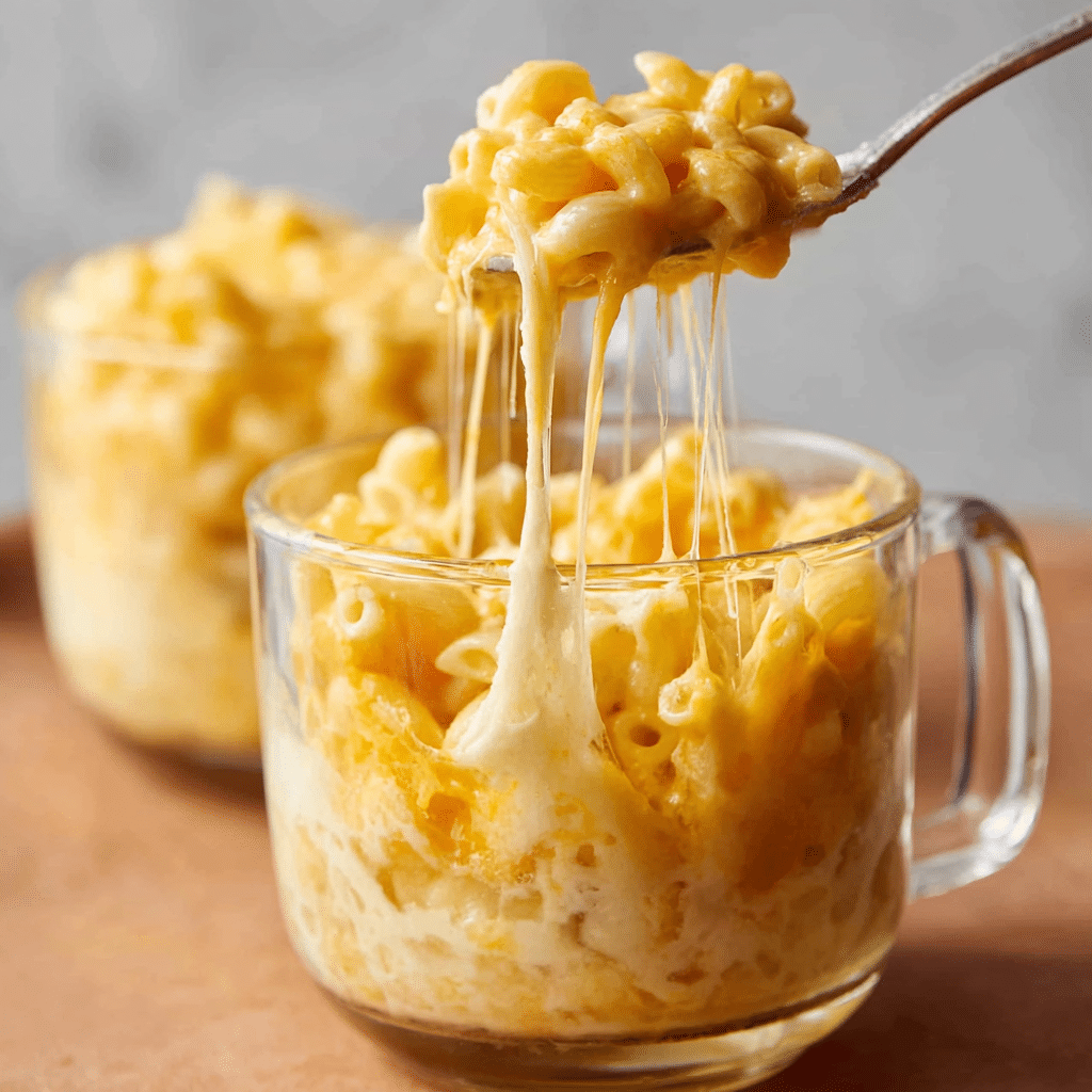 Microwave Mug Mac and Cheese Recipe - Recipe Image