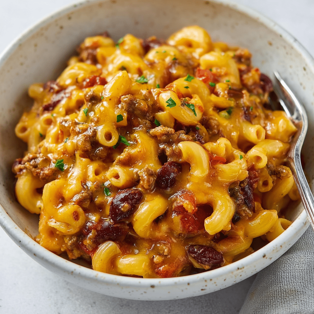 The Best Chili Mac Recipe - Recipe Image