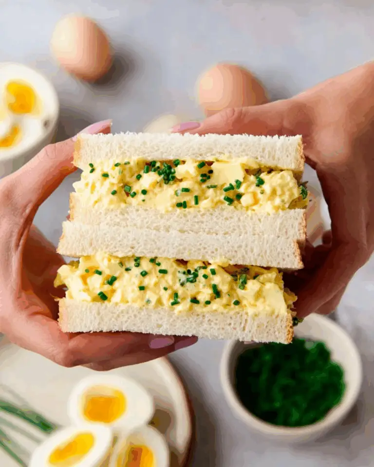 Japanese Egg Sandwich (Tamago Sando) Recipe