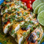 Easy Grilled Salsa Verde Pepper Jack Chicken Recipe