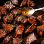 Cajun Garlic Butter Steak Bites Recipe