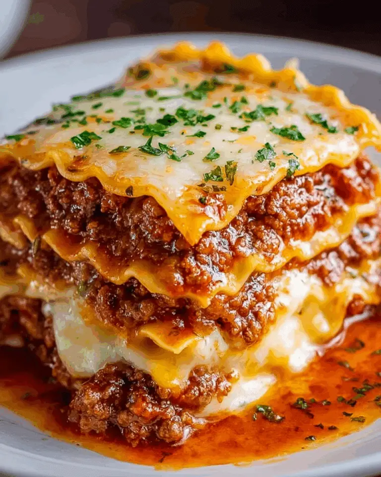 ole with Layers of Cheese and Meat Sauce Recipe