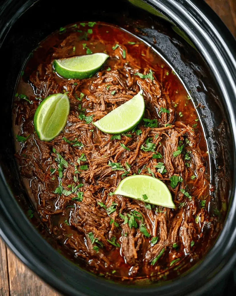 Slow Cooker Barbacoa Recipe